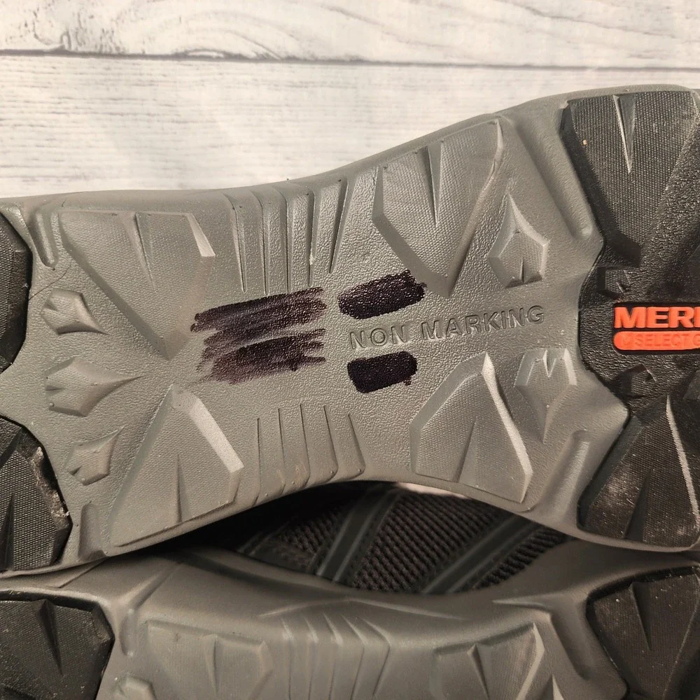 Merrell Work Fullbench Speed Carbon Fiber Safety Toe Black Mens 11 M J099373
